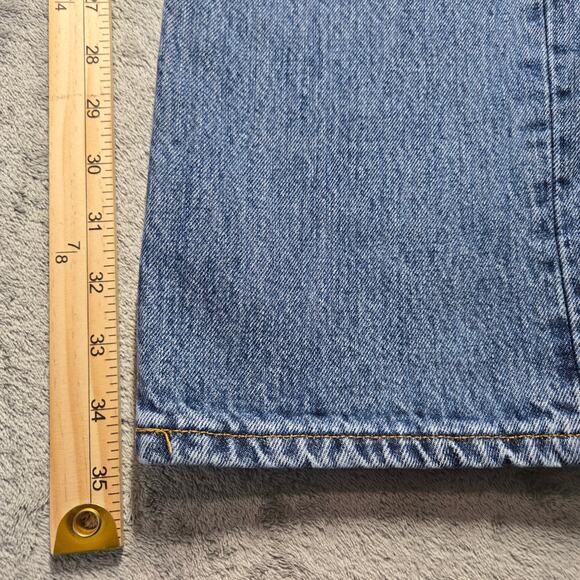 Levis 501 XX Mens Blue Denim Jeans W32 L36 Haiti Medium Wash, 32x36 Vintage Y2K - Picture 7 of 14